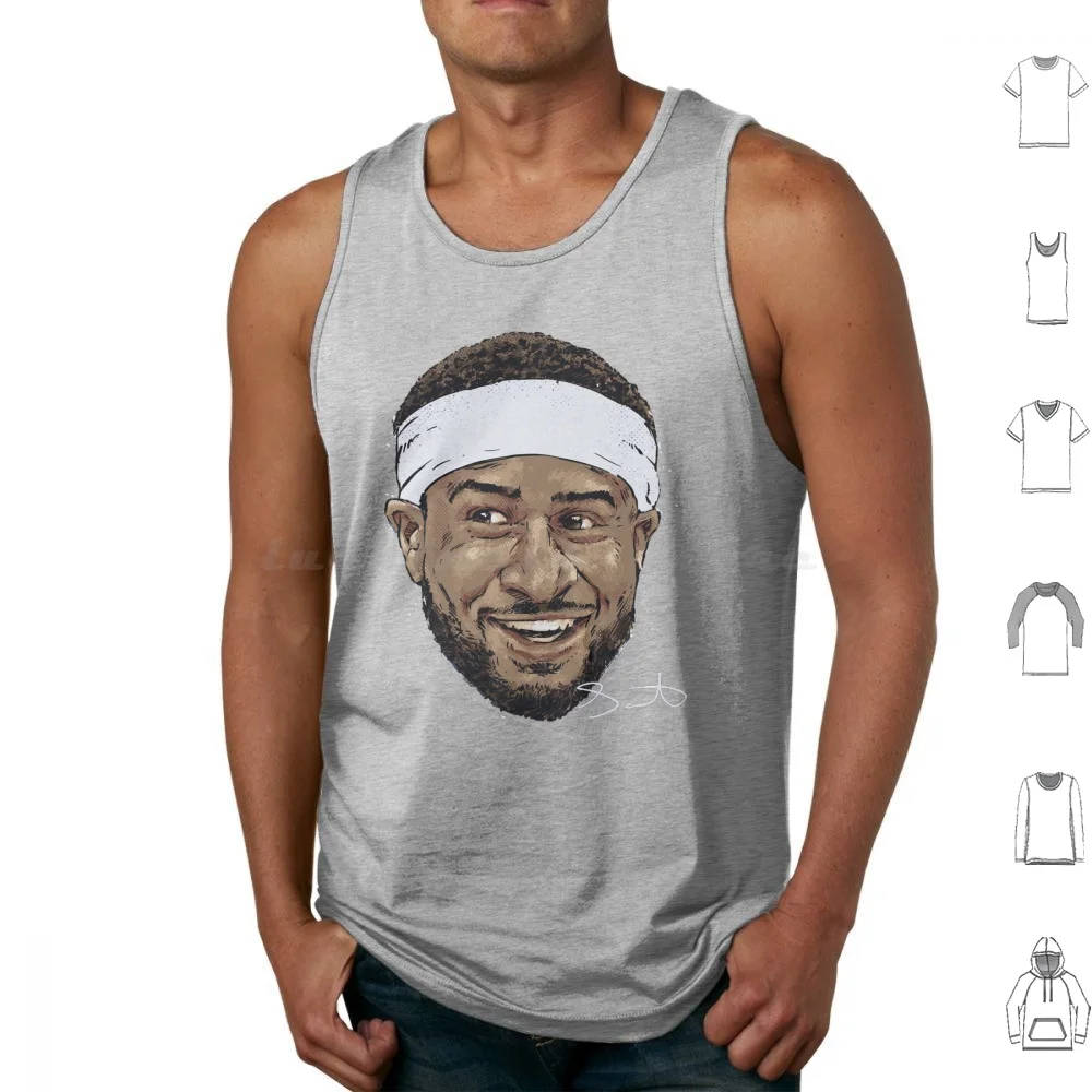 Gary Payton Ii retrato camisetas sin mangas estampado algodón Seattle Supersonics Sonics 90s baloncesto Reign Shawn Kemp Gary Payton