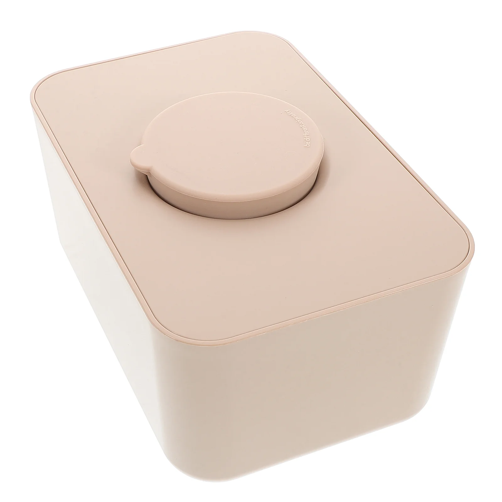 

Silicone Wet Tissue Box Large Capacity Sealed Lid Tissue Holder for Baby Wipes Desktop Organizer Car Home Use Reusable Dispenser