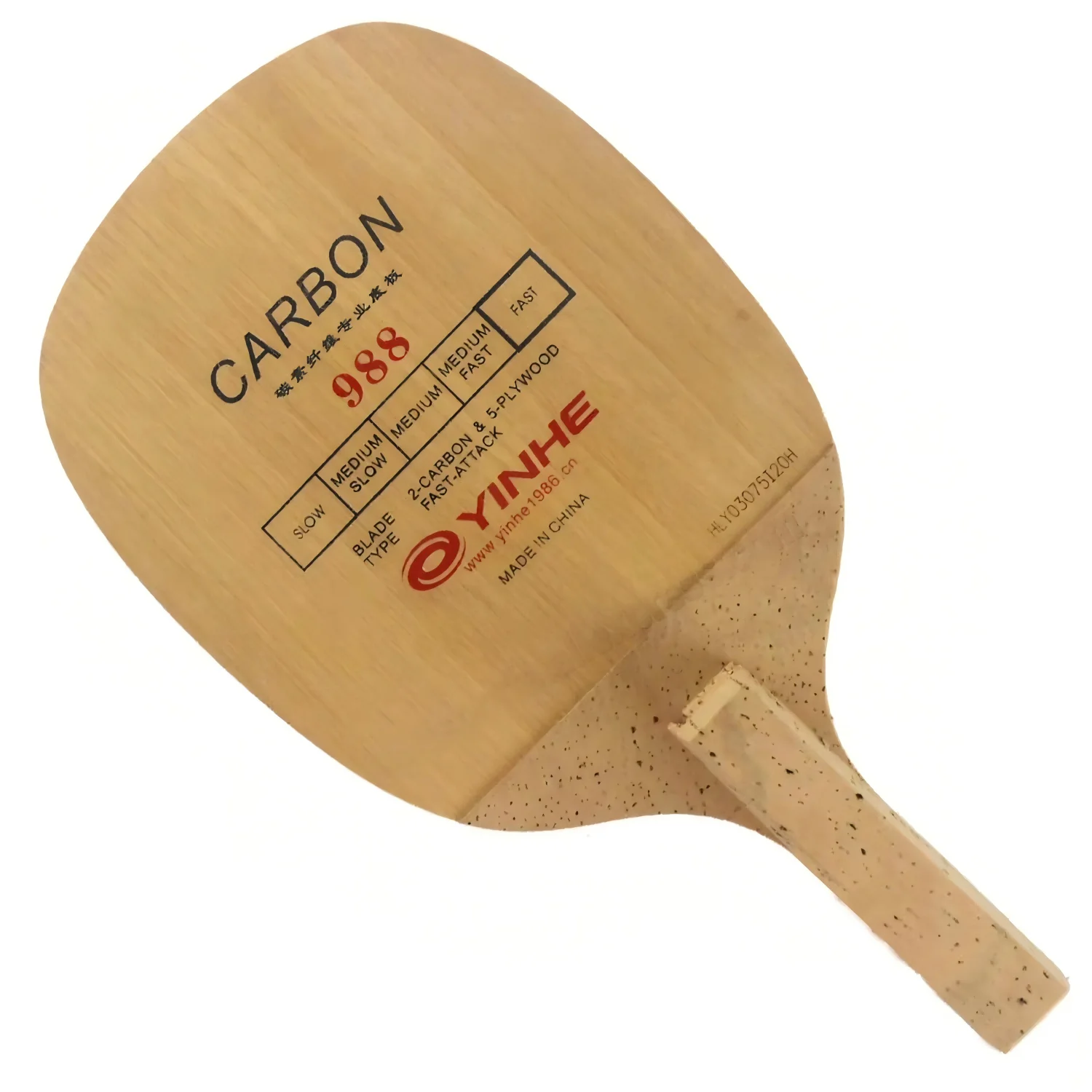 Cricket Bat Tape Ball - Originale YINHE 988 Lama da ping