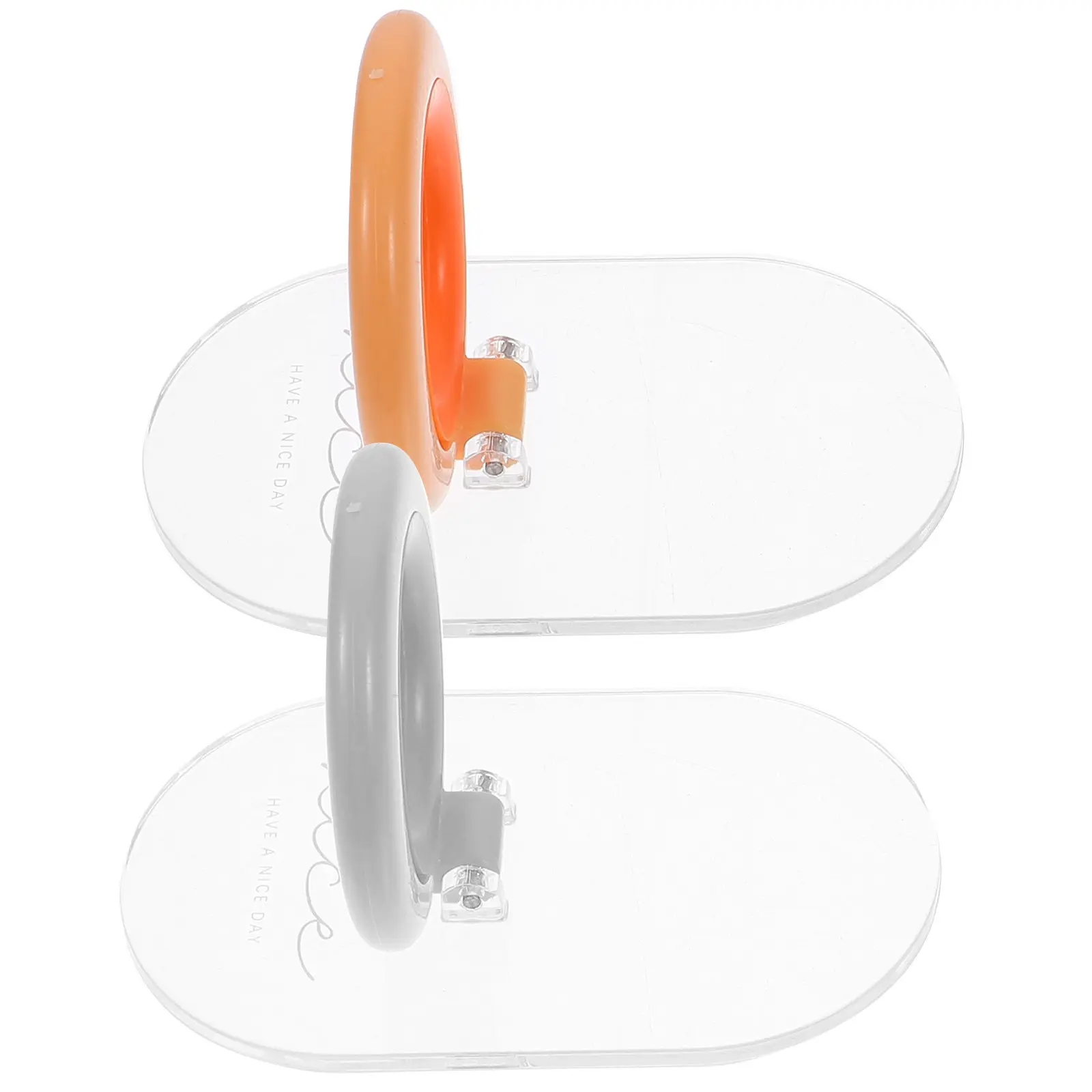 2Pcs Toilet Seat Lifter Handle Self-Adhesive Reusable Bathroom Toilet Lid Lifter for Elderly Touch-Free Sanitary Hygienic Easy