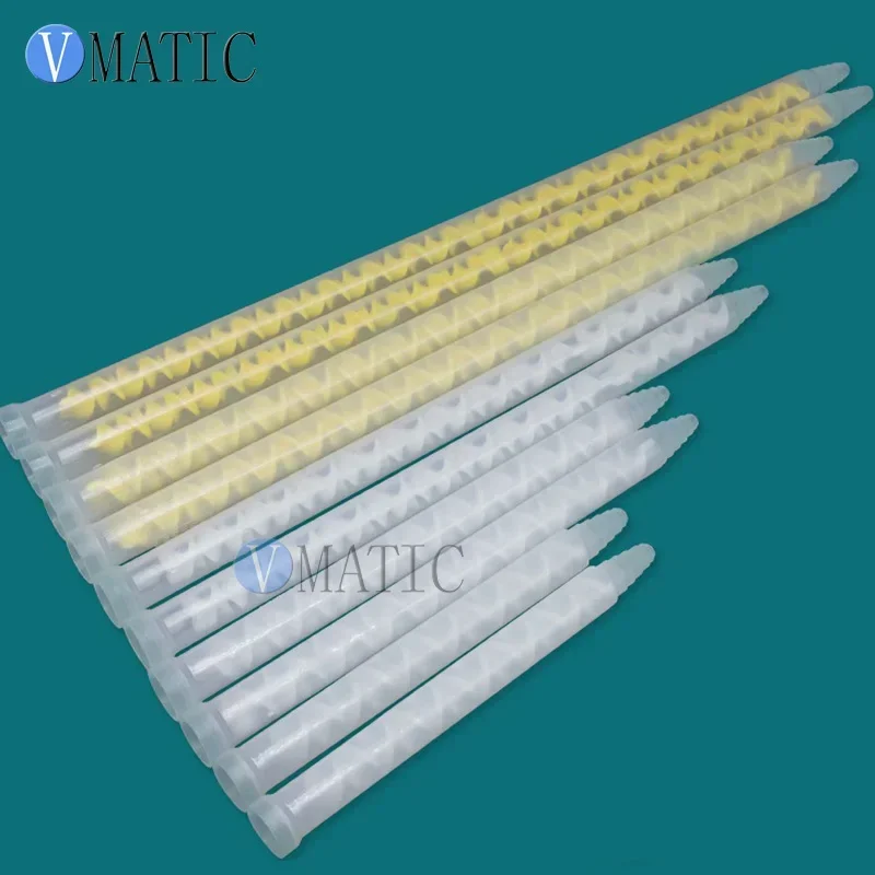 Darmowa wysyłka mieszalnik statyczny do żywicy MC13-18 dysze mieszające do Duo Pack żywice epoksydowe plastikowa rurka mieszająca