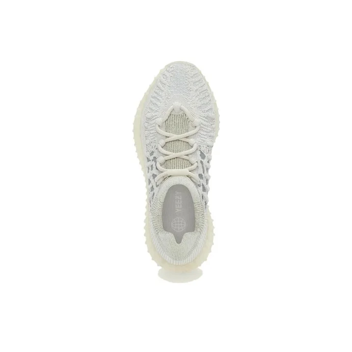 Adidas Originals Yeezy Boost 350 V2 Gray White CMPCT Low top Sports Casual Shoes Unisex White H06519 view 4