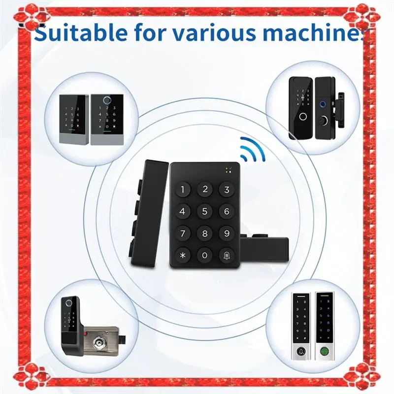 Clavier sans fil, livraison en 24 heures, Code numérique, déverrouillage par application Bluetooth, pour application Ttlock, Code Intelligent, serrures électroniques intelligentes