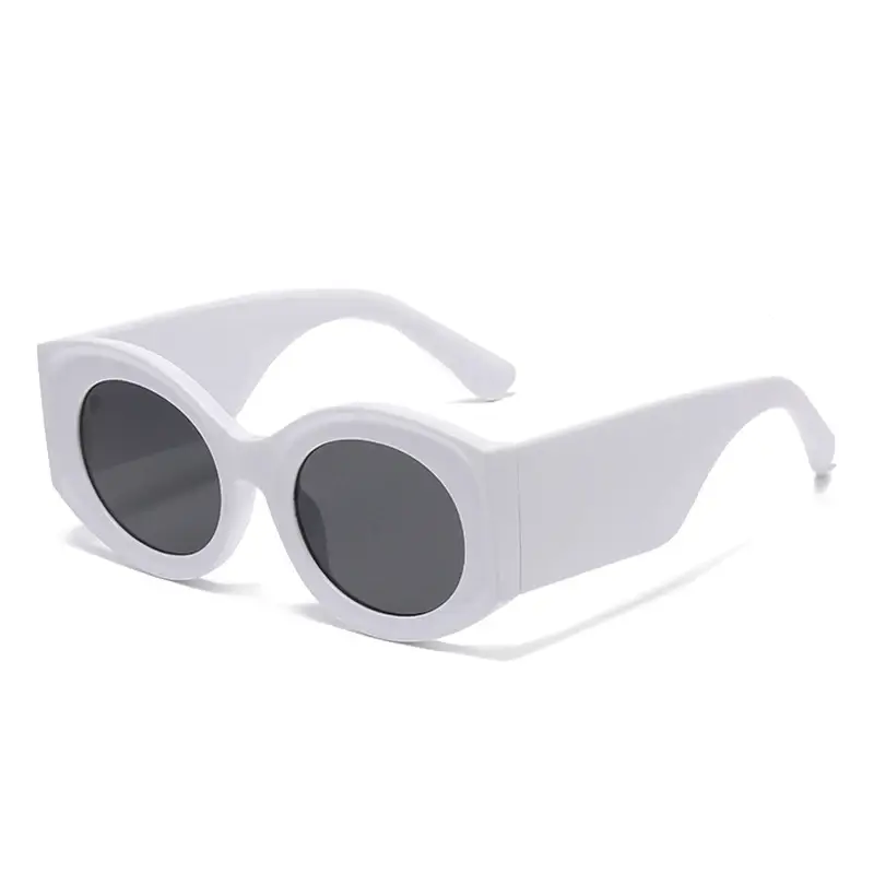 JNPCXI Fashion Oversized Oval Women Sunglasses Retro Jelly Color Orange Leopard Shades UV400 Men Gradient Sun Glasses - Image 13