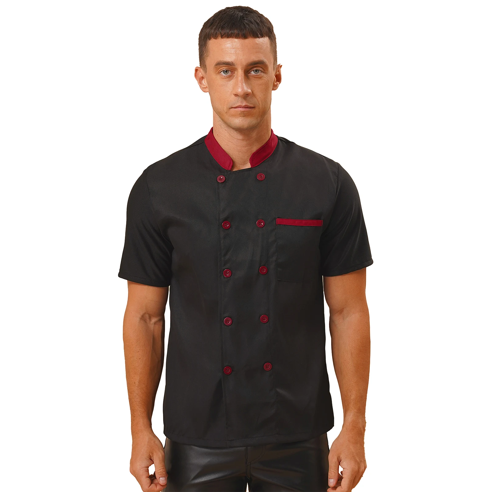 Unisex Chef Jacke Herren Koch Catering Chef Shirt Arbeits kleidung Kantine Hotel Küche Kochen Kleidung für Koch Restaurant Uniform