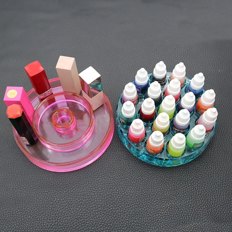 

Lipstick Storage Box UV Resin Molds Pigment Bottle DIY Crystal Epoxy for Case UV Resin Mold Handmade Jewelry D