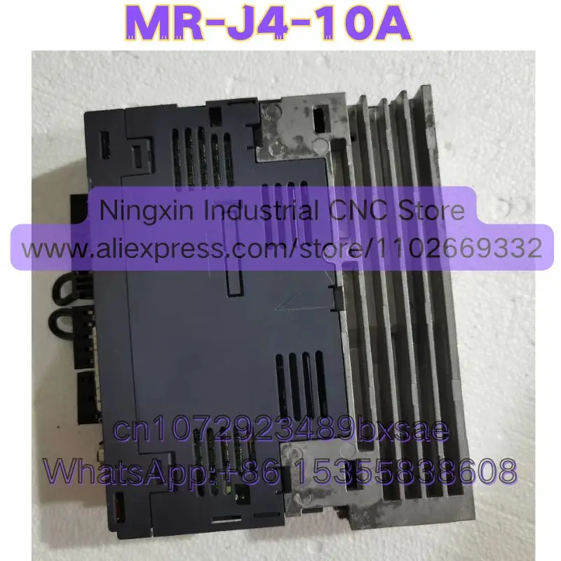 MR-J4-10A  MR J4 10A second-hand drive,normal function tested OK