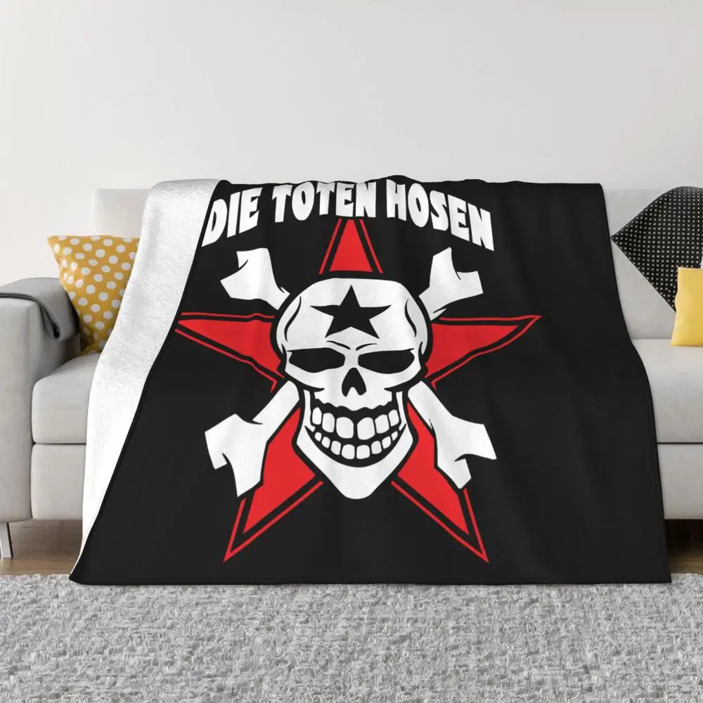 NEW Die Toten Hosen Blankets and Throws Super Soft Thermal Indoor Outdoor Blanket for Living Room Bedroom Travel