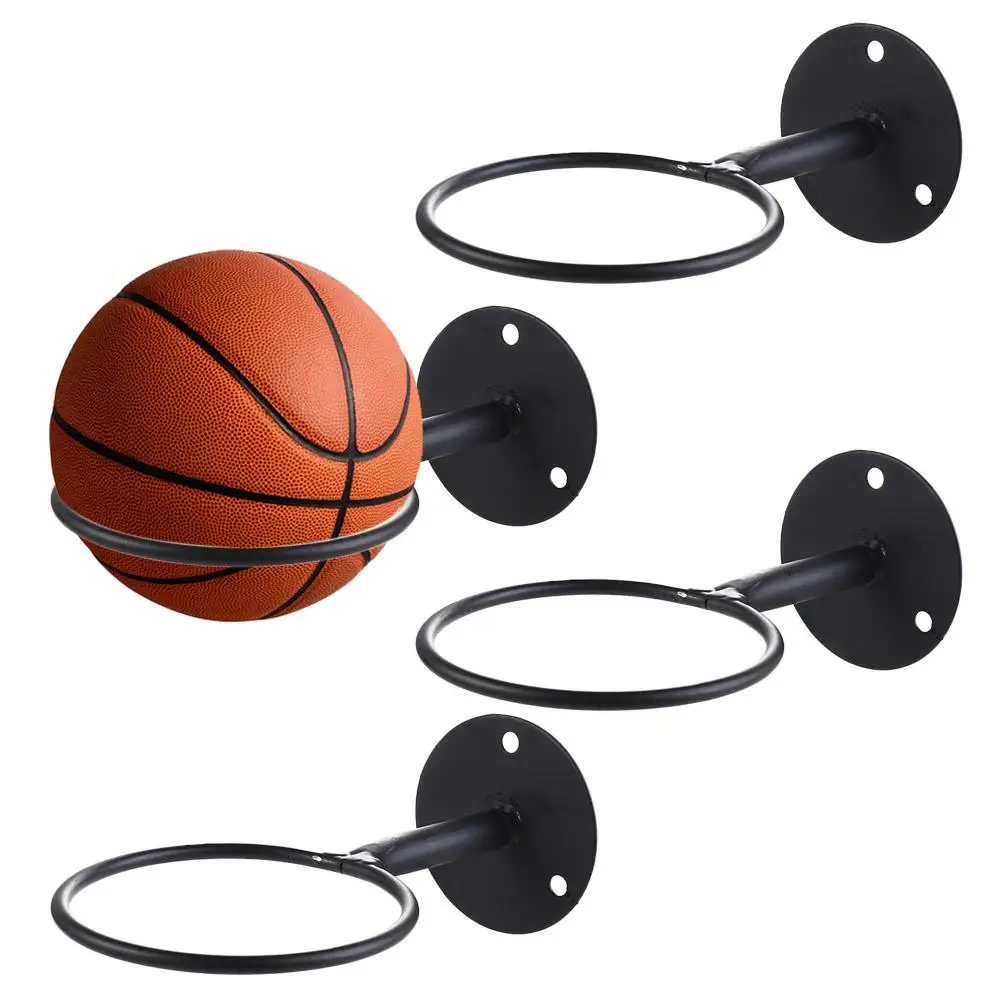 

Storage Rack Ball Rack Support Football Display Shelf Basketball Display Holder Ball Display Stand Basketball Storage Rack