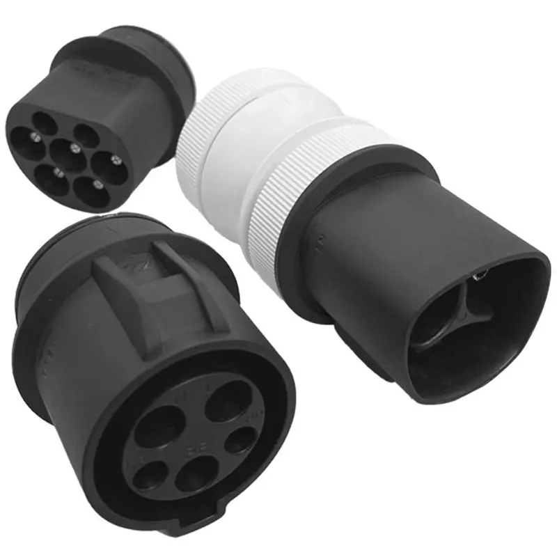 2 In 1 EV Adapter Type1/For Tesla To GB/T Veihcle All Ev Cars 3+1 Adatpters For BYD AITO Xpeng
