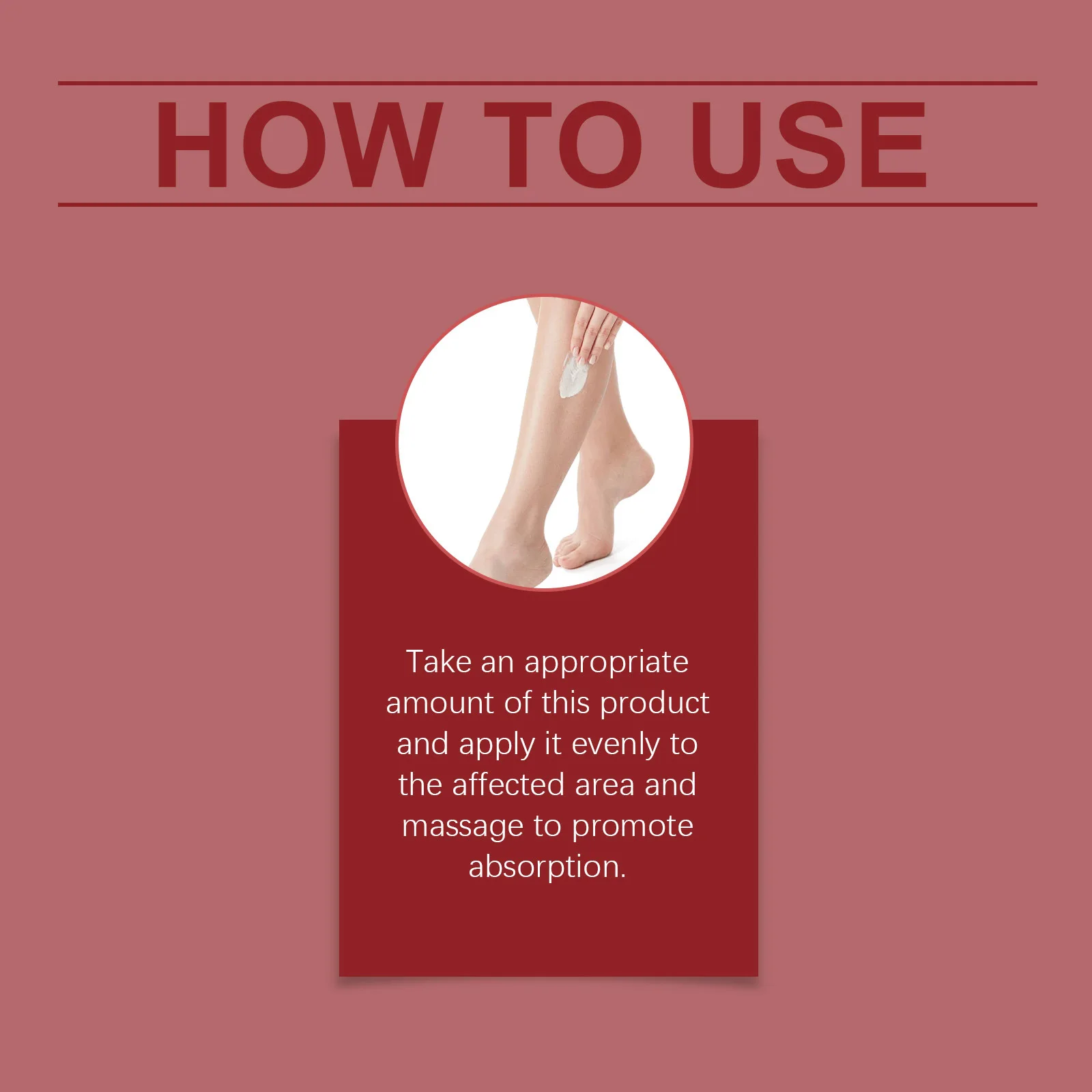 Lymphatic Massage Cream Gentle Nourishing Relieve Leg Swelling Improve Varicose Veins Promote Blood Circulation Body Health Care - view 6