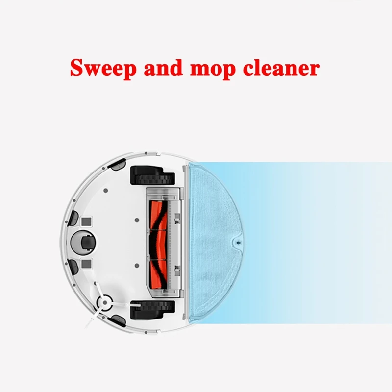 2Pcs Full Cover Design Mop For Xiaomi Mijia 1C 1T F9 D9 Robot Vacuum-Mop Dry Wet Mop Cloth Parts Water Tank Rags image 6