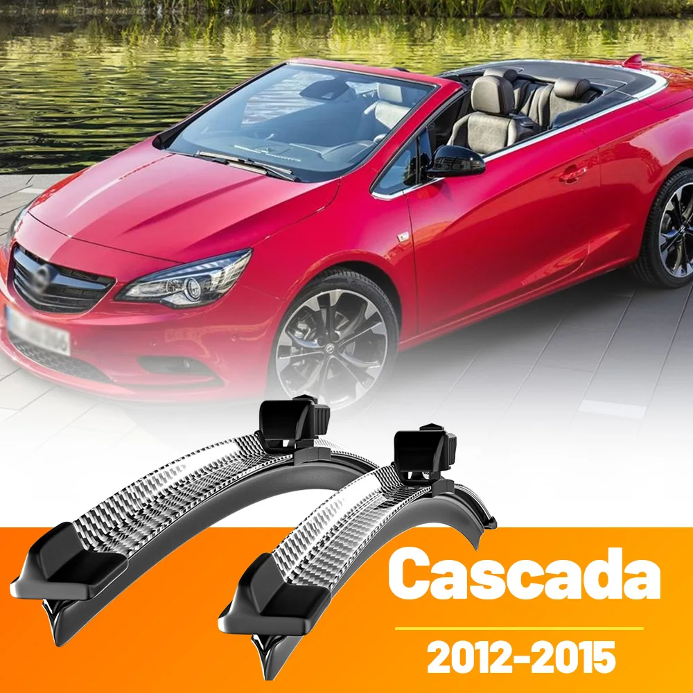 

2 шт. передние щетки стеклоочистителя из углеродного волокна для Opel Cascada 2012-2015 2013 2014