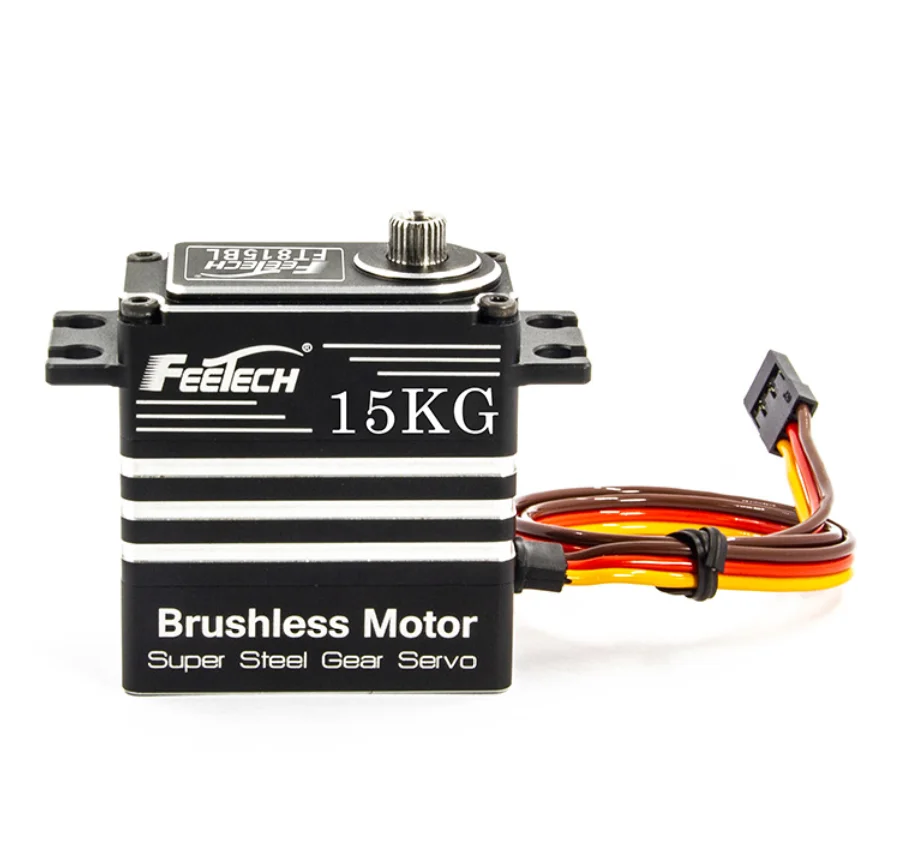 High Speed Aluminium Shell 15kg Servo Substitute for X50-28-350 Rc Robot Servo for RC Model Car Plane RC Drone 1/8 1/10 Car