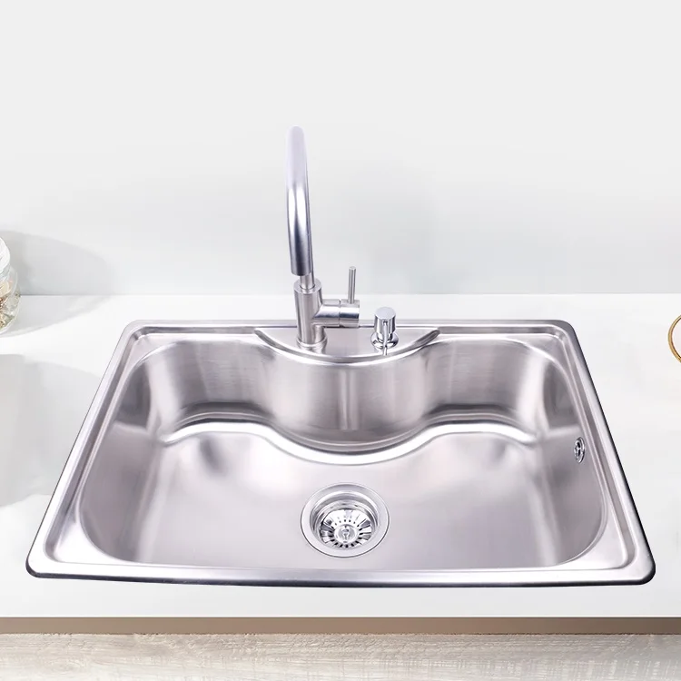 Commercial Stainless Steel Sink Single Bowl Stainless Steel Kitchen Sink