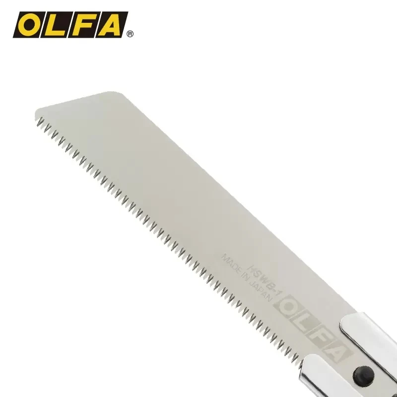 OLFA HSWB-1/1B 25mm Saw Blade Replacement Applicable to H-1 NH-1 XH-1 AL Two-Row Wood Serrated Blades