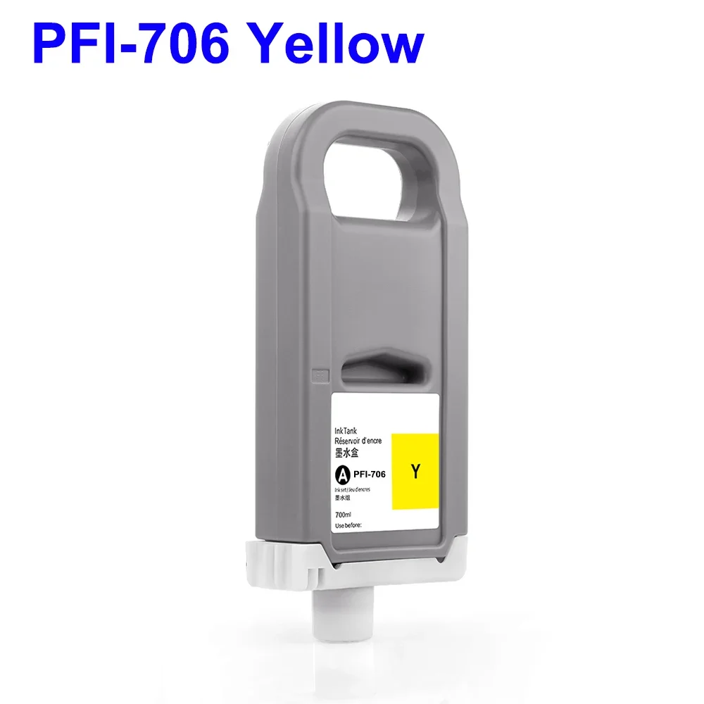 PFI706 PFI-706 compatible ink cartridge 100% Stable for Canon PFI706 IPF 8400 IPF9400 IPF8410 IPF9410 printer with pigment ink