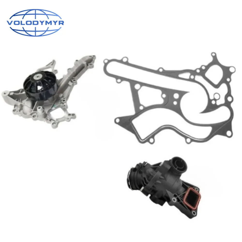 

VOLODYMYR For Mercedes Benz W166 ML250 ML350 ML400 ML500 GLE300 GLE350 Water Pump & Thermostat Assembly 2011-2019 OEM Quality