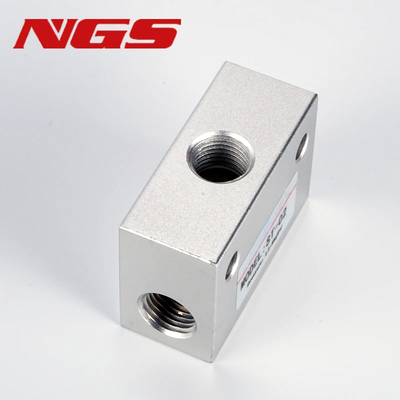 ST Pneumatic Shuttle Valve Flow Control Valve ST-01 ST-02 ST-03 ST-04 Logic Valve G1/8“ G1/4“ G3/8“ G1/2“