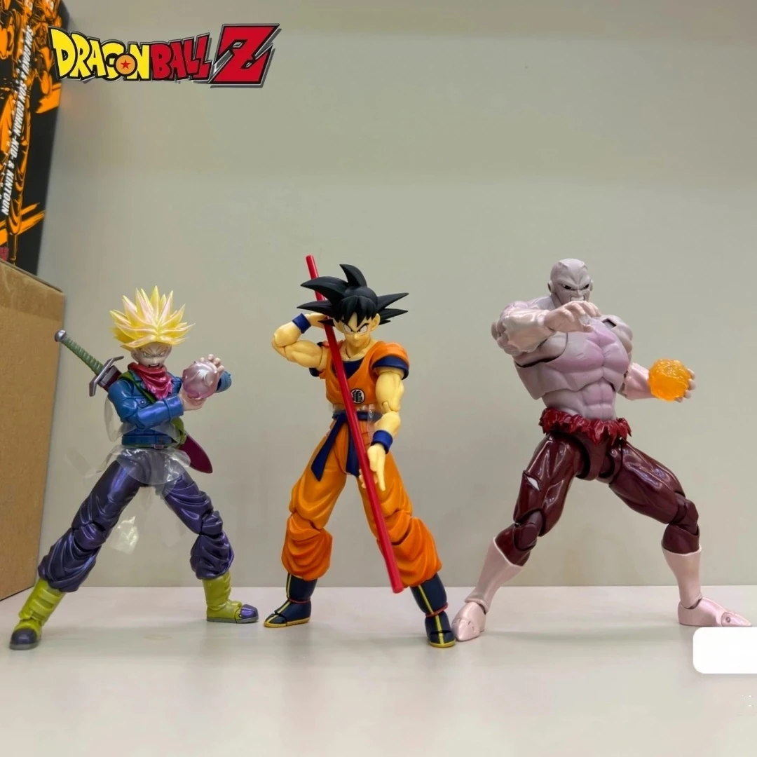 2024 Bandai Dragon Ball Sdcc Z S.H. Figuarts Shf Super Saiyan Exclusive Edition Mobile Desktop Ornament Series Children'S Gift