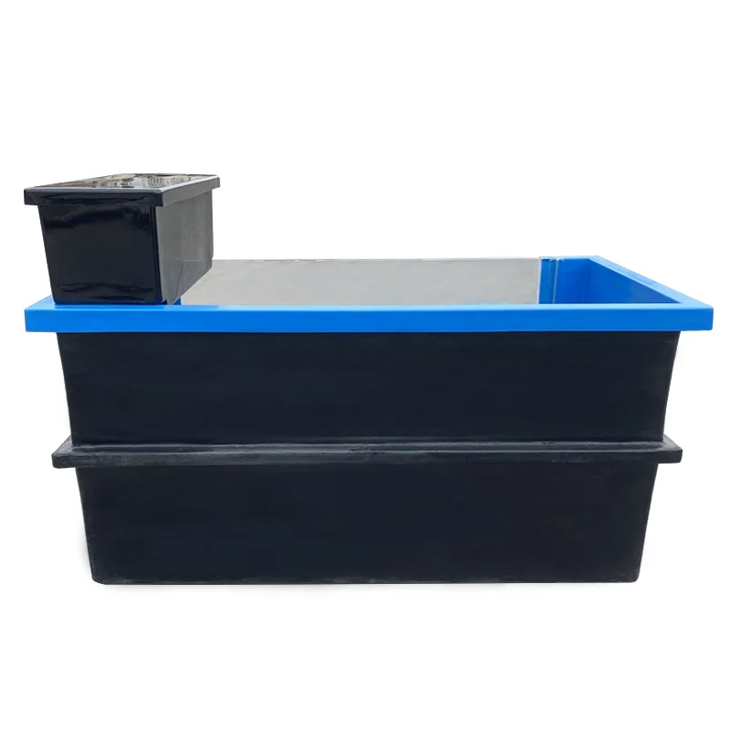 2025 Grande stagno Koi per fattoria all'aperto personalizzato Frp Altro attrezzature per acquacoltura Acquario con finestra in vetro