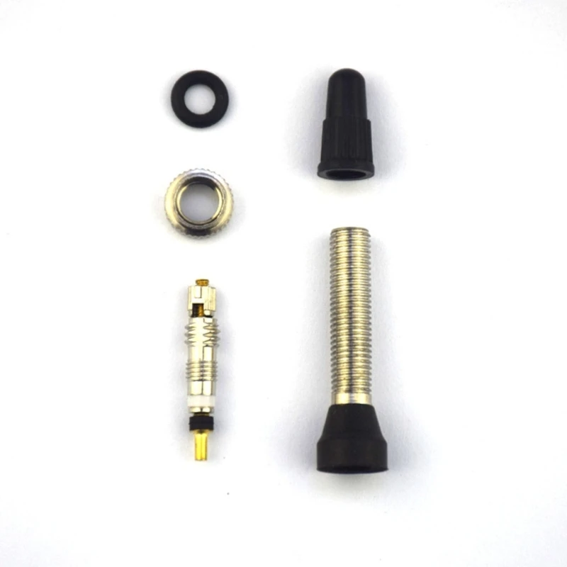 34/40/48/60mm Durable Brass Inflation Core for Bicycles Tires Pure-Copper Nozzle Inflator for Cyclists Repair Dropshipping