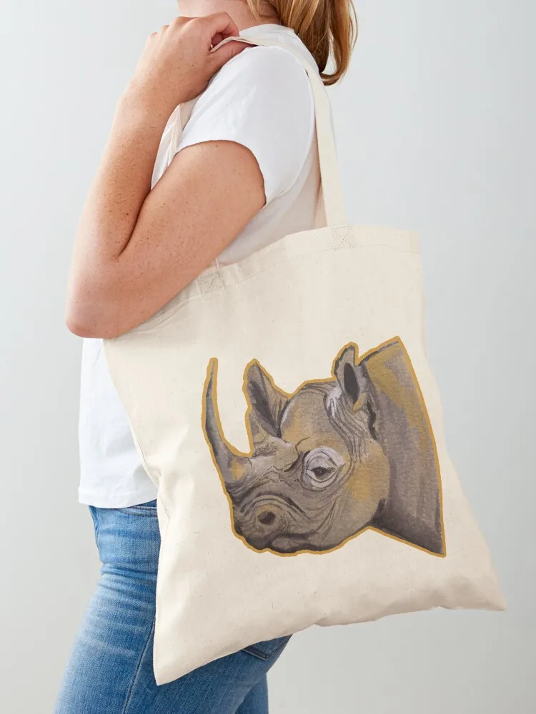 

Rhinoceros Tote Bag tote bag canvas Shopper handbag free delivery bags tote bags cloth bags