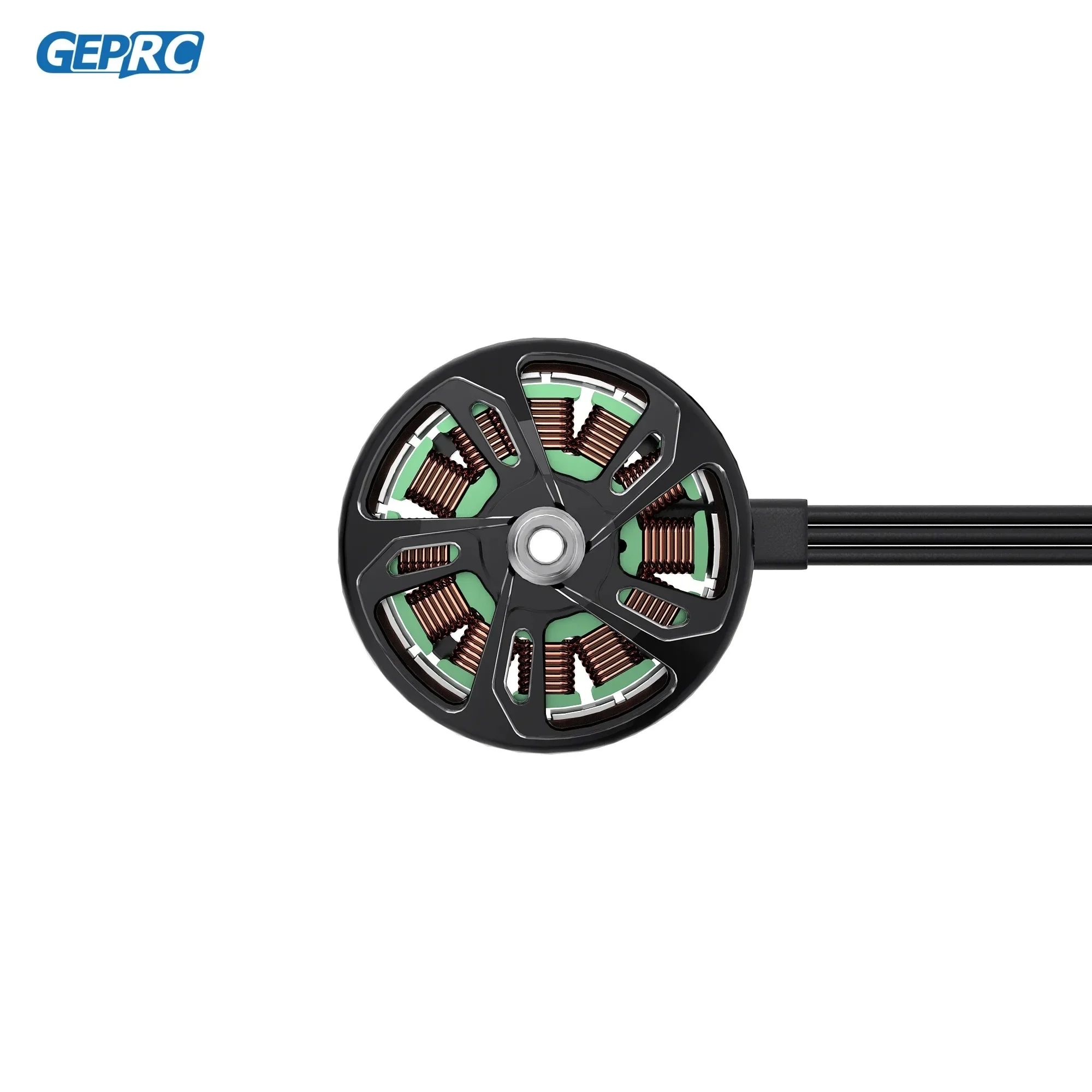 GEPRC SPEEDX2 2407E Motor 1750KV alto par baja potencia uso adecuado para 5-6 pulgadas Racing FPV Quads Racing RC Drone multicóptero