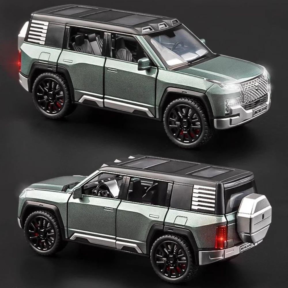

1/32 BYD Look UP U8 Toy Car Models Pull Back with Sound Light Simulation Models Off-road Vehicles Toys for Boys Birthday Gifts