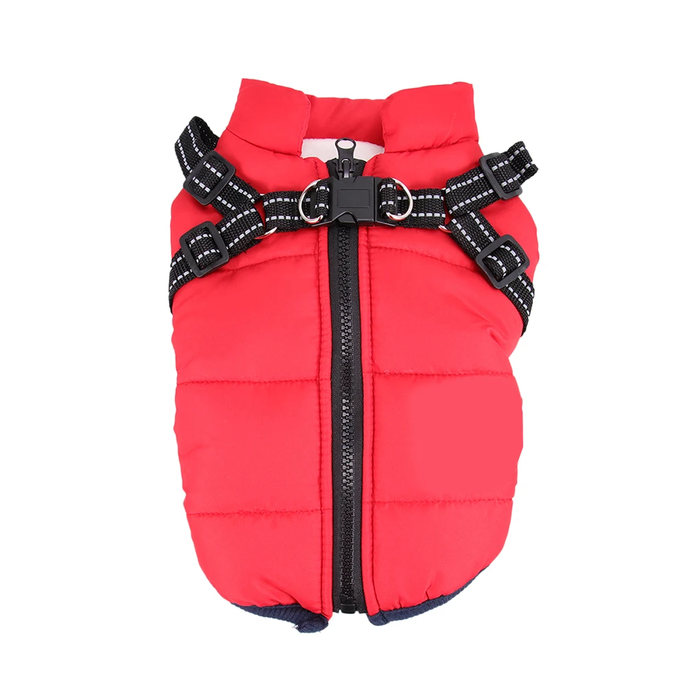 

Pet Cotton Vest Dog Warm Clothes Winter Coat for Dogs Cold Weather Gear Pet Waistcoat Small Size Sweet Adorable Fashion Bright