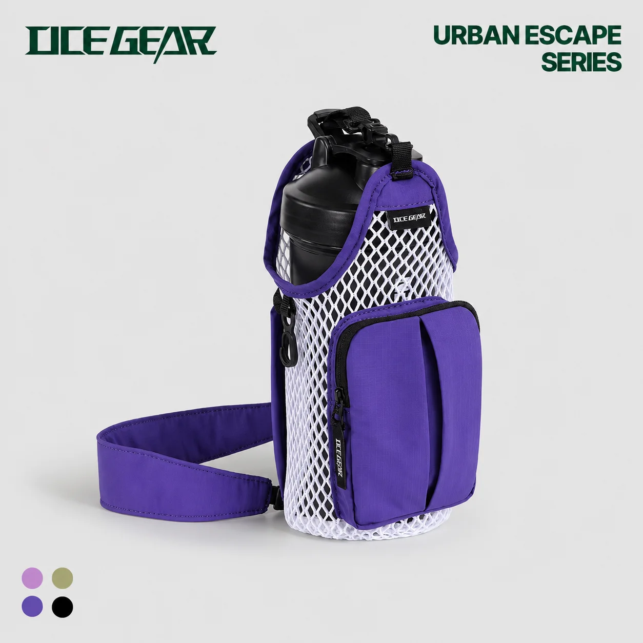uhmwpe-mesh-water-bottle-bag-70g-ultra-light-hiking-shoulder-pouch-with-phone-holder-ykk-zipper-outdoor-sacoche-accessory-bag