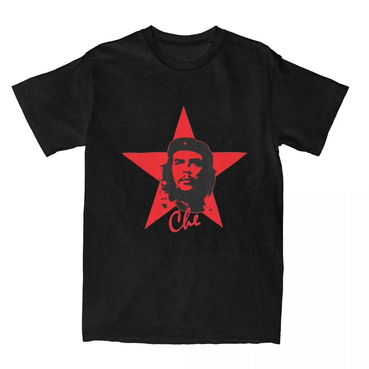 Che Guevara T-Shirt Summer Argentine Vintage T-Shirts Cotton Hippie Tee Shirt For Men Short Sleeve Casual Tops