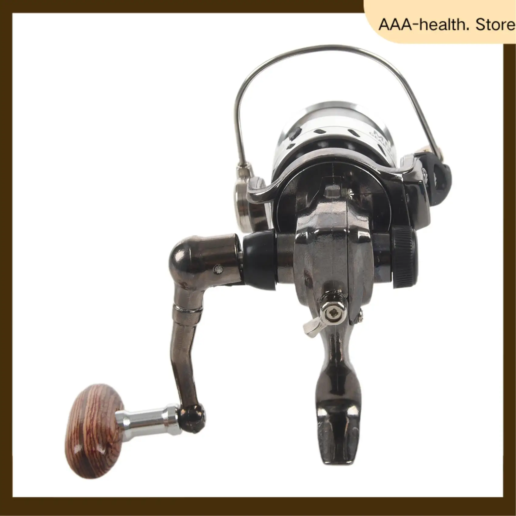 

2X SHUANGYU RAMPART MN100 Full Metal Body Spinning Fishing Reel Ice Reel Raft Lure Wheel Mini Small Reel-AA74