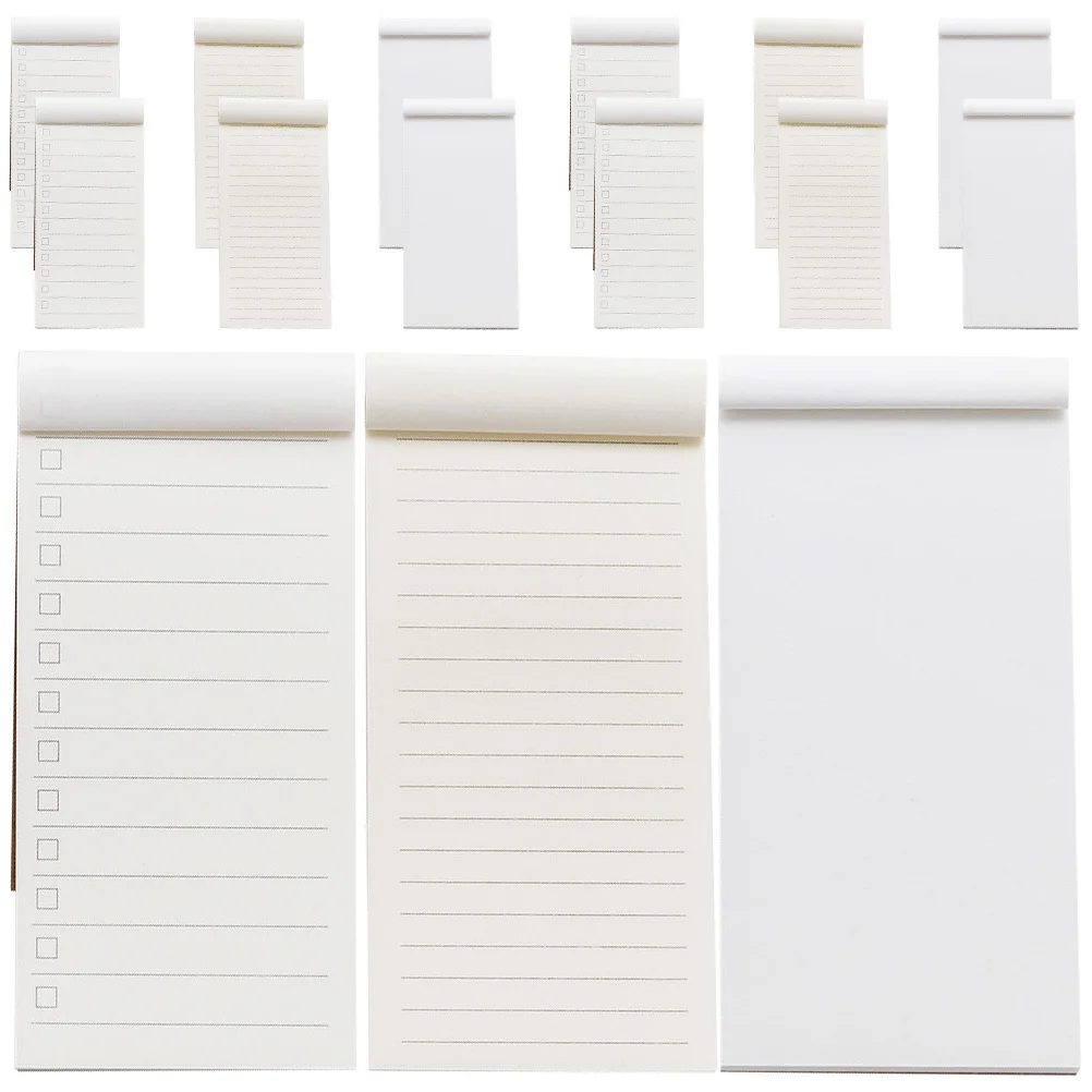 15 قطعة من وسادات الملاحظات ذات التصميم العملي القابل للتمزيق للخطة اليومية وتنظيم الأولوية وتخصيص وسادات ملاحظات العمل ومفكرة الجيب الصغيرة