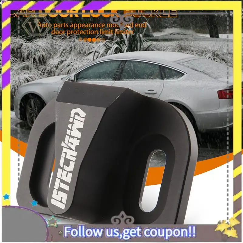 

L38A-Модификация автомобиля, ограничительная пробка для защиты задней двери, решение ненормального шума, пряжка дверного замка для Toyota Prado RAV4 03-21