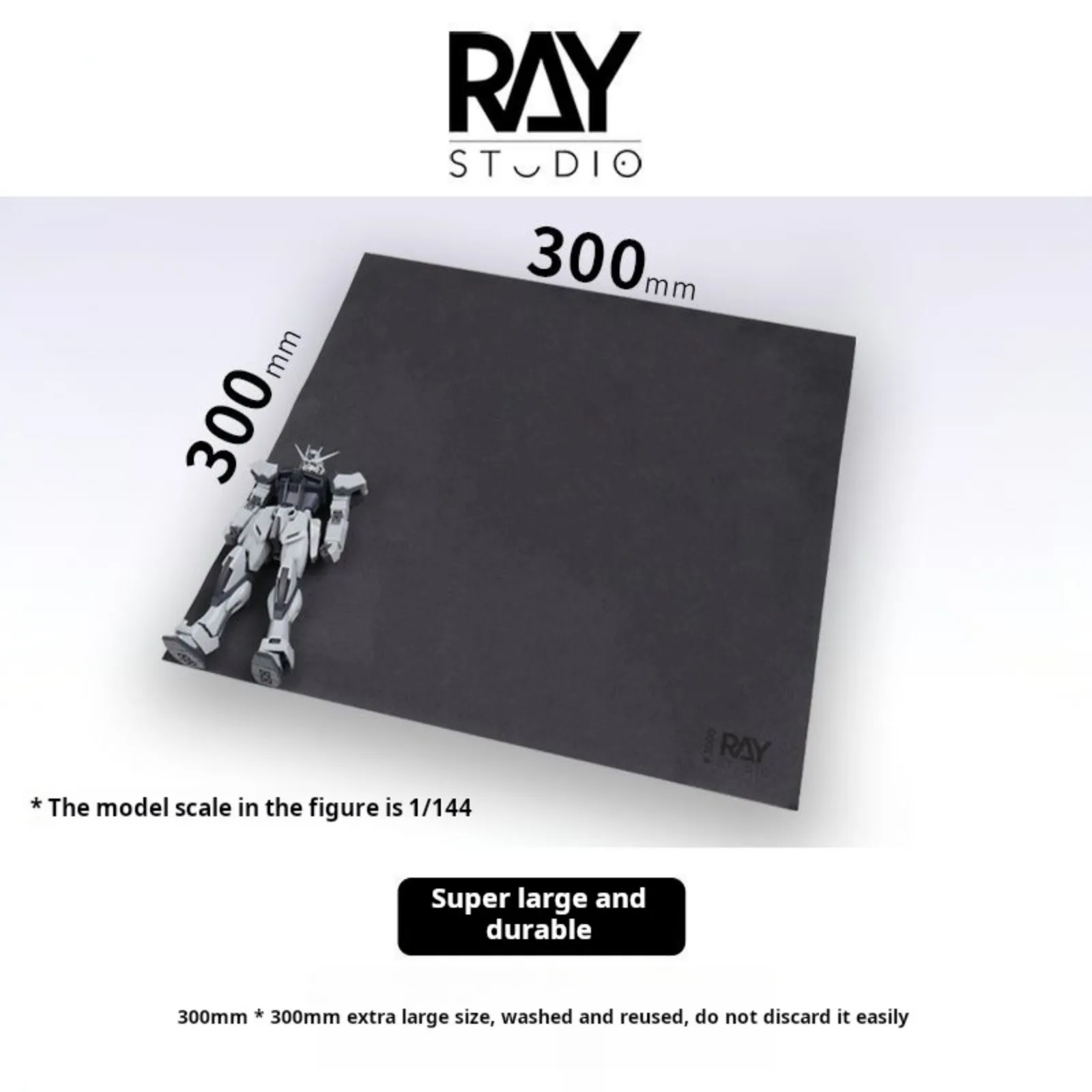 RAYSTUDIO Model Ultra-soft Polishing Cloth #3000 #6000 #12000 for Gundam Scale Model Figure Cleaning Cloth Size 300mm*300mm