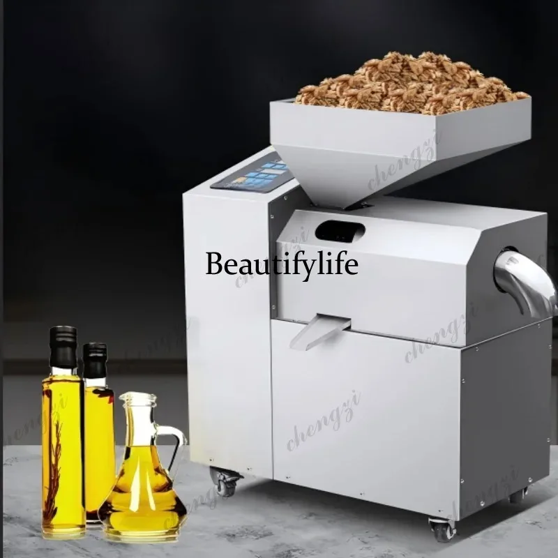 A81 Commercial Medium Oil Press Machine Automatic for Peanut Sesame Rapeseed Camellia Walnut Oil Extraction