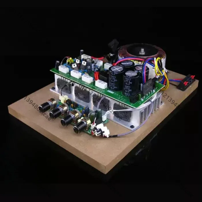 luetooth MP3 Board Three Transistor Power Amplifier Board Toroidal Transformer HIFI High Power Amplifier For Home Stage