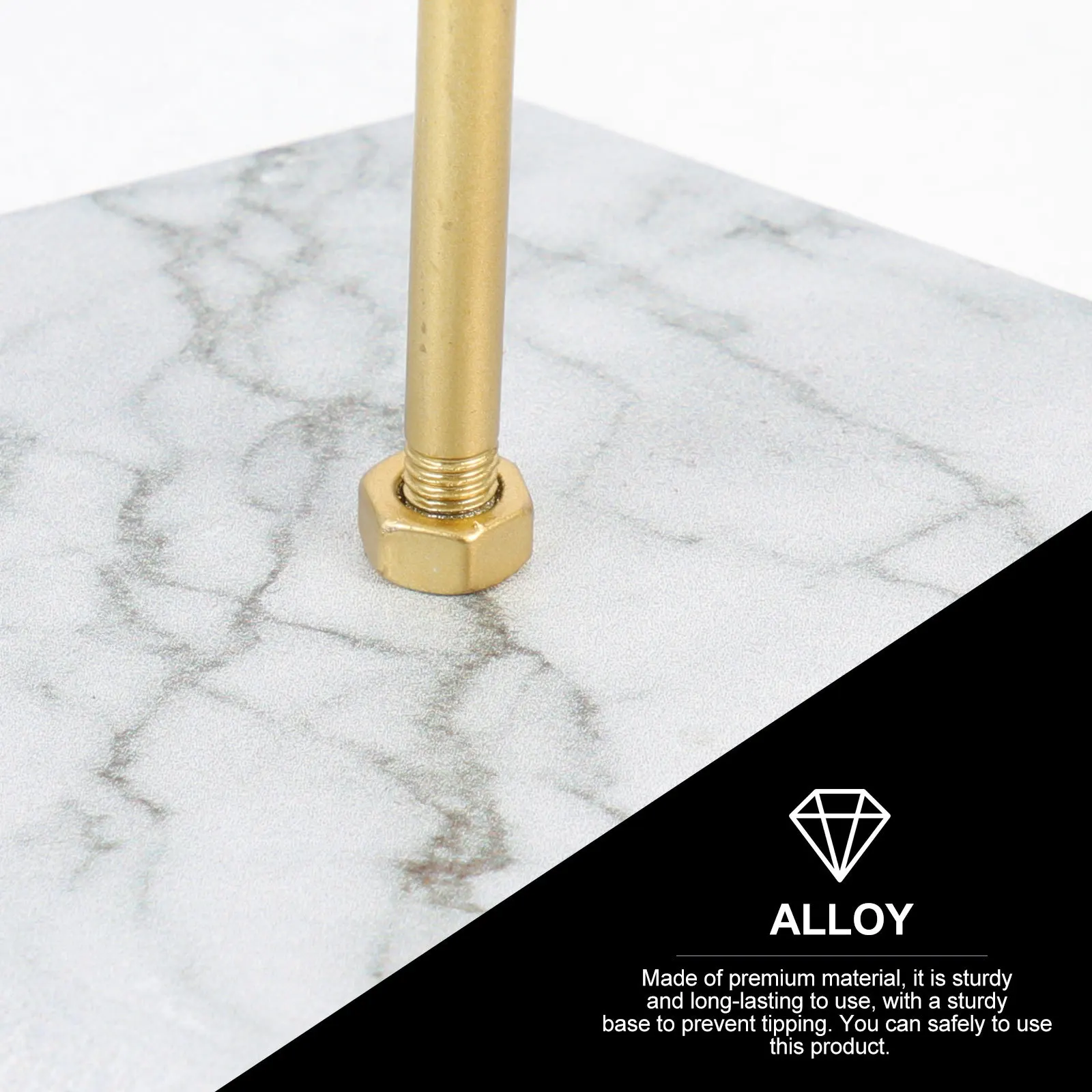 

2Pcs T-Shape Jewelry Organizer Display Rack for Earrings Necklaces Bracelets Storage Stand Earring Holder Home Decorative