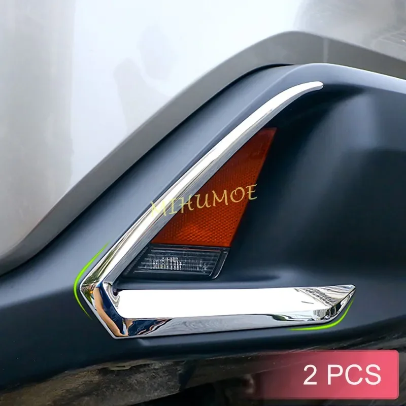 

For Lexus UX200 UX250h UX300e Chrome Rear Bumper Reflector Fog Light Cover Trims