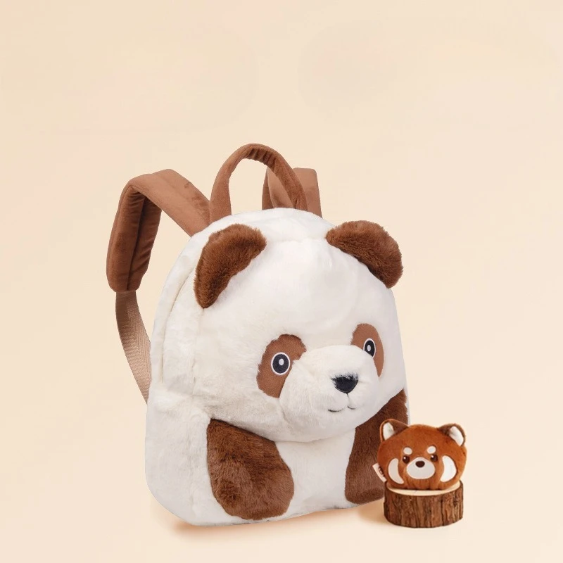 

Plush Panda Cute Backpacks Cartoon Backpack Kids Backpacks for Boy School Bags Designer Bags Class Bag for Girl Mochilas Mujer