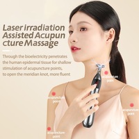 Body Back Neck Leg Massager Rechargeable Acupuncture Point Massage Pen Pain Relief Laser Therapy Electronic Meridian Energy Pen