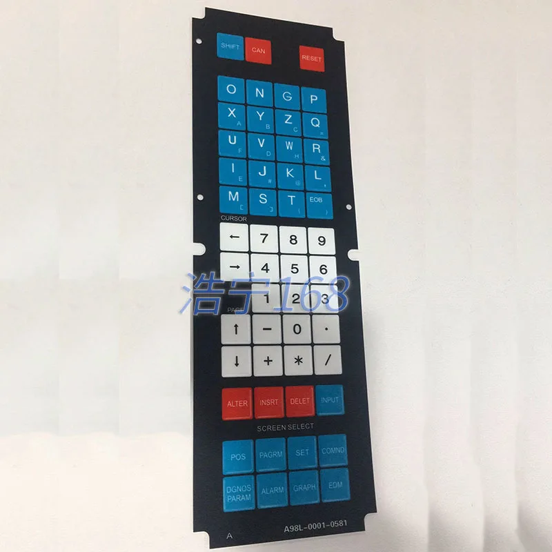 1PC For Fanuc EDM A98L-0001-0581  membrane 12 key membrane Size 310L*21W for the keypads