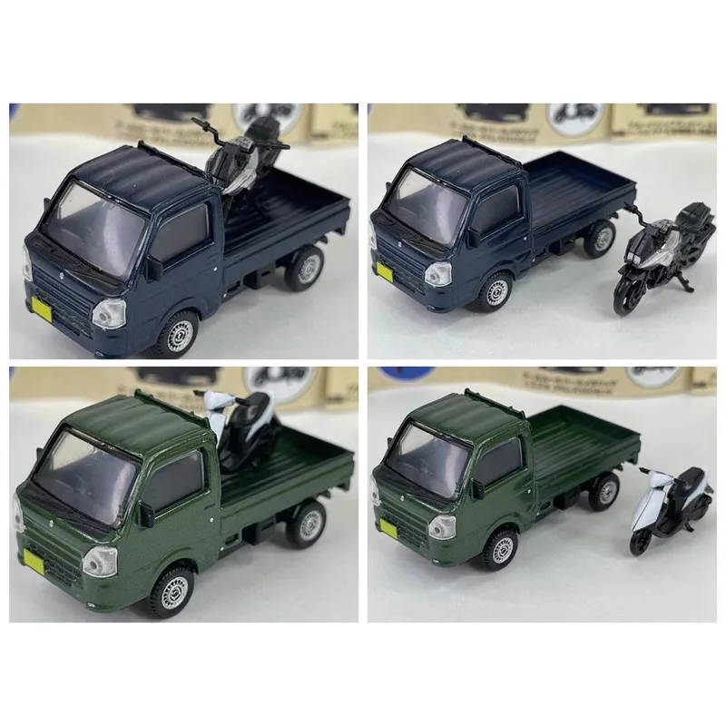 1/64 Original TOYS CABIN Gashapon SUZUKI CARRY Pickup Truck Qversion Mini Anime Action Figure Model Toys Gifts Collection