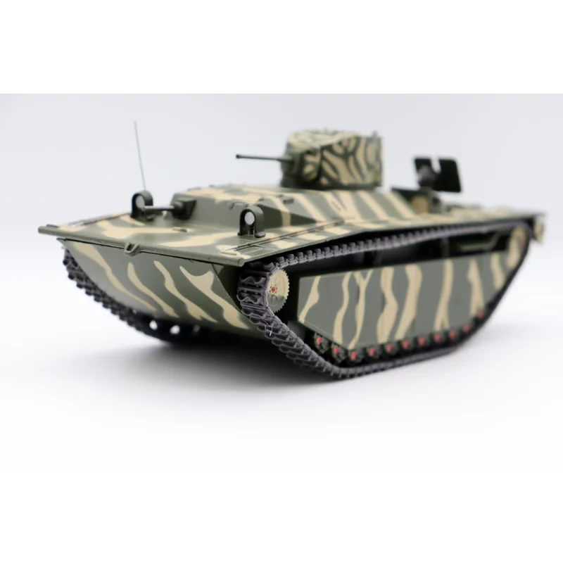 1:43 escala trovão tanque anfíbio lvt (a) peleliu 1944 segunda guerra mundial veículo de assalto modelo de carro brinquedo colecionável presente lembrança