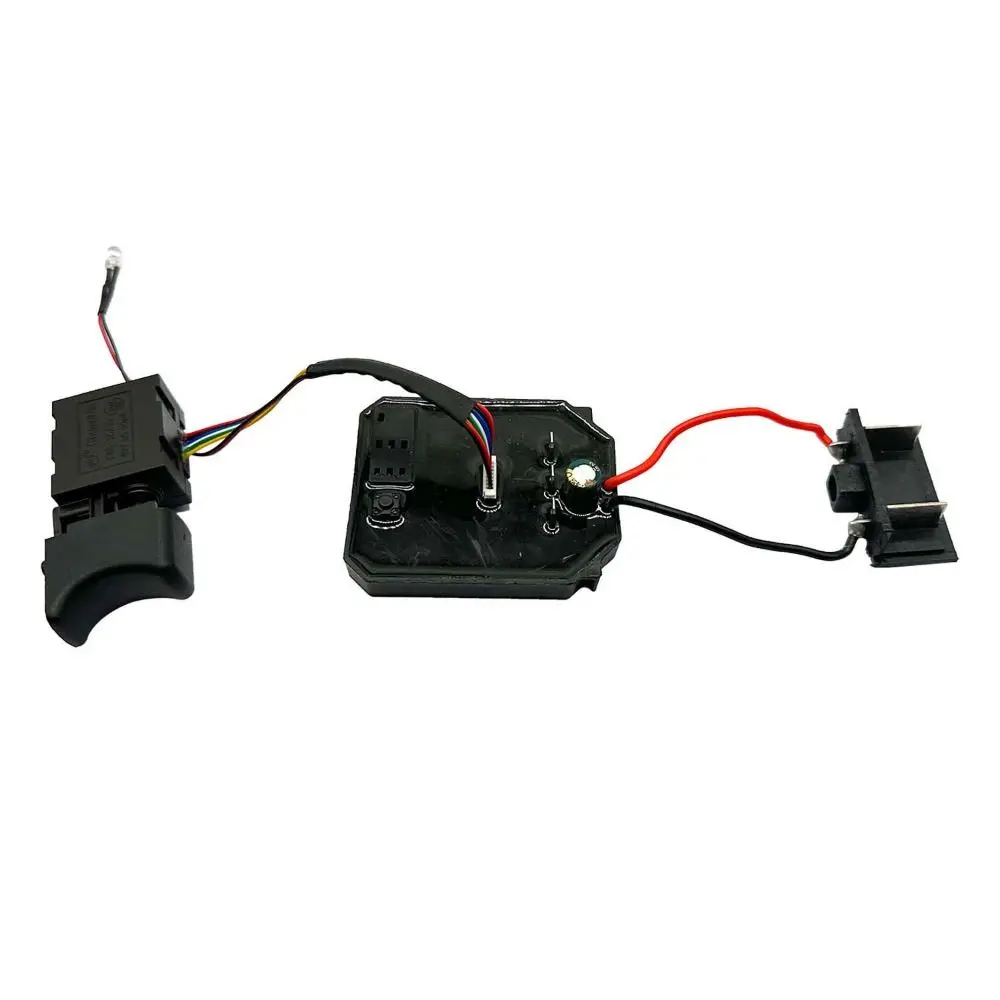 Black Electric Wrench Controller Board 8 Wire 18-21V Speed Switch Brushless Lithium Control Wrench Switch Set Electric Wrench