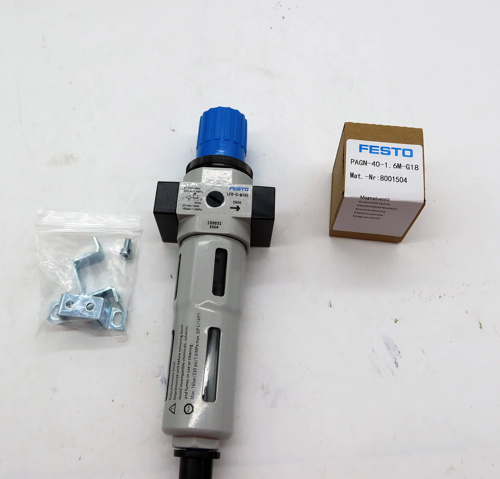 5pcs FESTO Filter regulator LFR-1/4-D-MINI 159631 Mini  PC