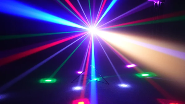 150W Magic Ball Disco Lights Remote Control LED Beam Moving Head DJ Strobe Lights RGBW Stage Lighting For Nightclub Bar Events view 5