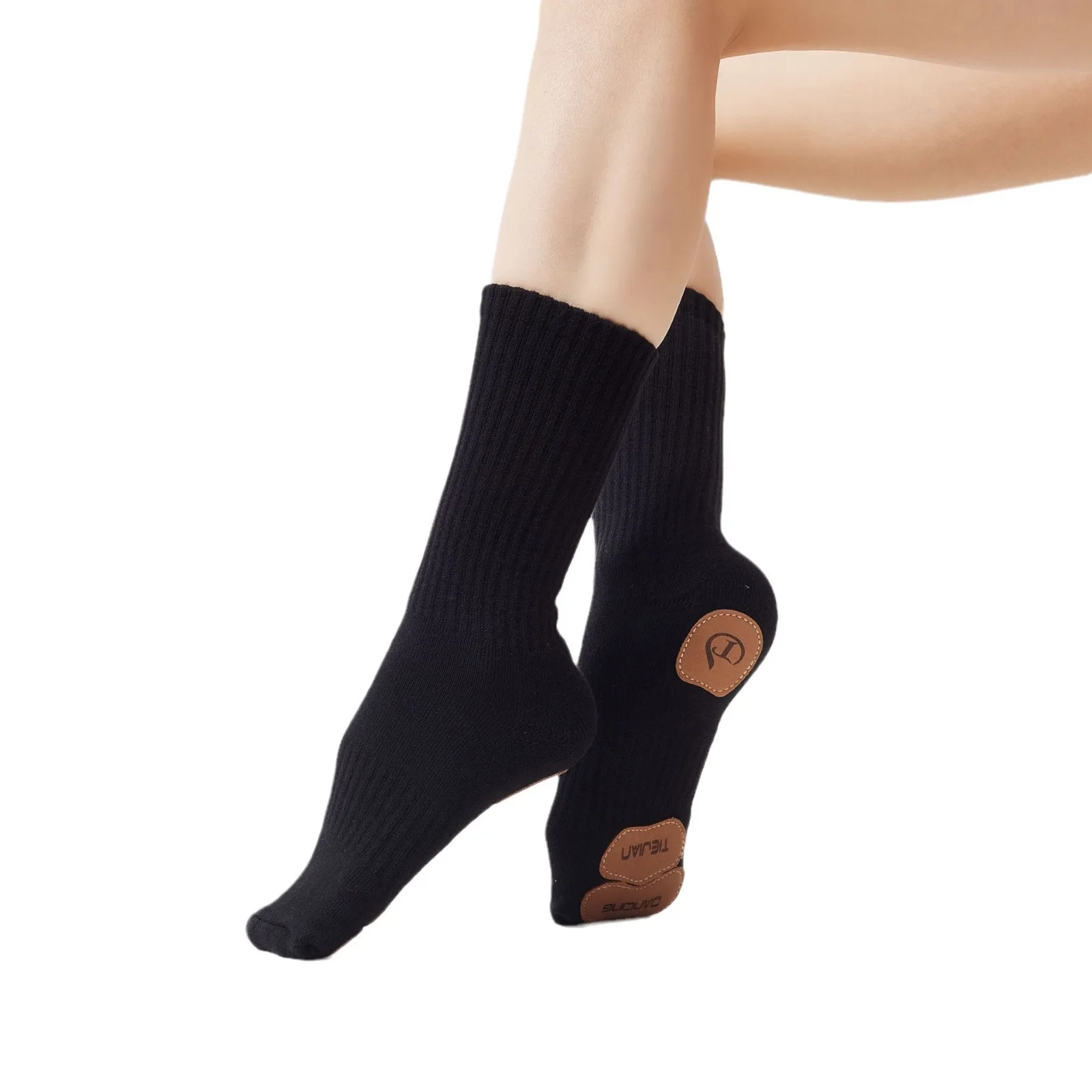 Ballet Adult Non-slip Socks Yoga Mid-tube Practice Socks Dance Modern Dance Socks Women