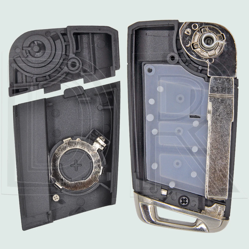 DR Old Model Modified HU66 Flip Car Key Shell Case For VW Volkswagen Golf 4 5 Passat B5 B6 Bora Touran Jetta Seat Skoda Polo